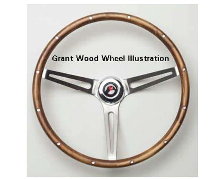 Steering Wheel: Woodgrain spoke ( Choose Year)